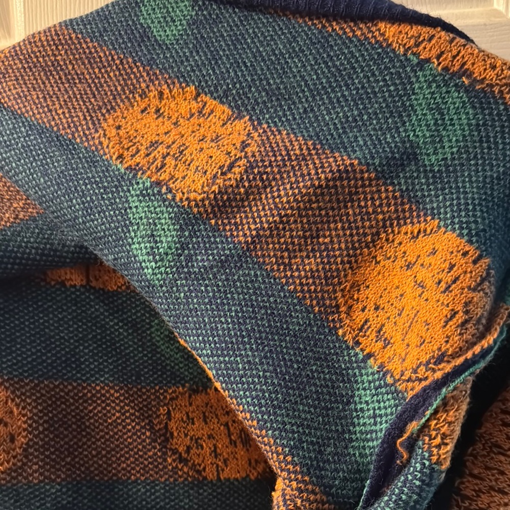 Orange Patterned Sweater - Picture 3 of 5